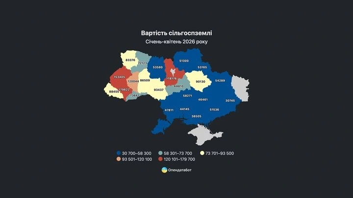 Ринок землі: Чернігівщина входить у топ за активністю угод