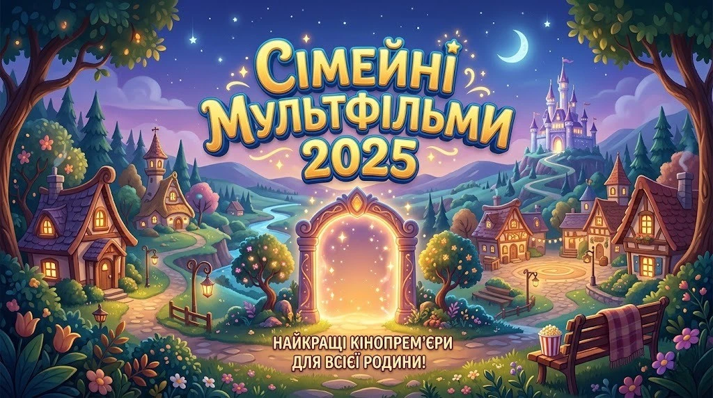 Добірка сімейних мультфільмів 2025 з оцінками та описами