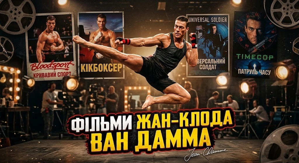 Жан-Клод Ван Дамм і його найкращі фільми